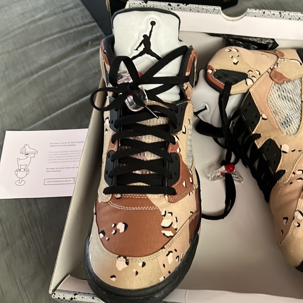 Jordan 5 supreme Camo